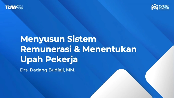 Menyusun sistem remunerasi